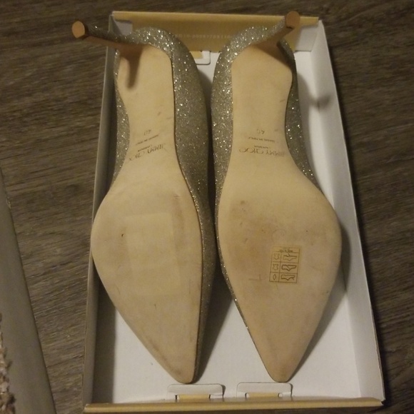 Jimmy Choo Glitter Pumps - Picture 3 of 3